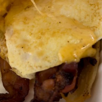 Waffle Love - inside breakfast sammy - Waffles Near Me - Northridge, California Waffle Love - inside breakfast sammy - Waffles Near Me - Northridge, California