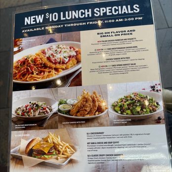 BJ's Restaurant & Brewhouse - Lunch menu - Pizza Near Me - Austin, Texas BJ's Restaurant & Brewhouse - Lunch menu - Pizza Near Me - Austin, Texas