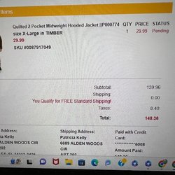 Bealls - Record of product pending