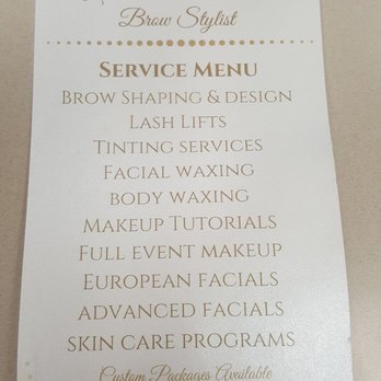 Luxe Beauty Bar Skin & Brows - List of services - Waxing Near Me - Reno, Nevada Luxe Beauty Bar Skin & Brows - List of services - Waxing Near Me - Reno, Nevada