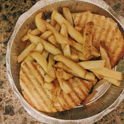 Cafe Capuano - Grilled Sausage and Spinach Panini (take out)