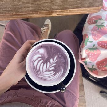 Zendo Coffee - Ube latte - Coffee & Tea Near Me - Albuquerque, New Mexico
