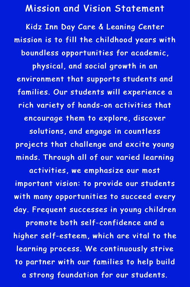 Kidz Inn Day Care & Learning Center - childcare center in Jersey City, NJ