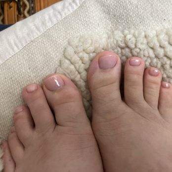 Nails By Tina Le - Broke my nail on my right big toe and still came out with a cute shape! - Nail Salons Near Me - Sacramento, California Nails By Tina Le - Broke my nail on my right big toe and still came out with a cute shape! - Nail Salons Near Me - Sacramento, California