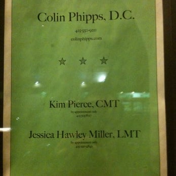 Colin Phipps, DC - Fantastic, affordable chiropractic and massage clinic. - Chiropractors Near Me - San Francisco, California Colin Phipps, DC - Fantastic, affordable chiropractic and massage clinic. - Chiropractors Near Me - San Francisco, California