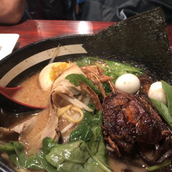 Ramen Parlor - Garlic lobster pork ramen - giving it 2 stars - Ramen Near Me - San Mateo, California Ramen Parlor - Garlic lobster pork ramen - giving it 2 stars - Ramen Near Me - San Mateo, California