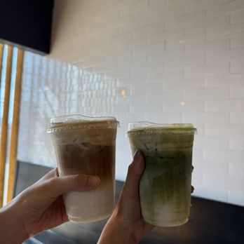 Cafe HwaSan - Cloud Matcha Latte - Korean Near Me - Plano, Texas Cafe HwaSan - Cloud Matcha Latte - Korean Near Me - Plano, Texas