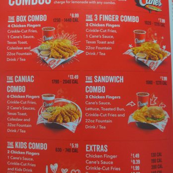 Raising Cane's Chicken Fingers - Fast Food Near Me - Clovis, California