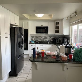 Essential Cabinet Painting - New kitchen - Painters Near Me Essential Cabinet Painting - New kitchen - Painters Near Me