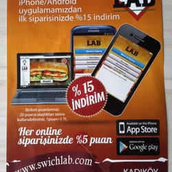 Sandwich Lab - Uygulamaları bile varmış