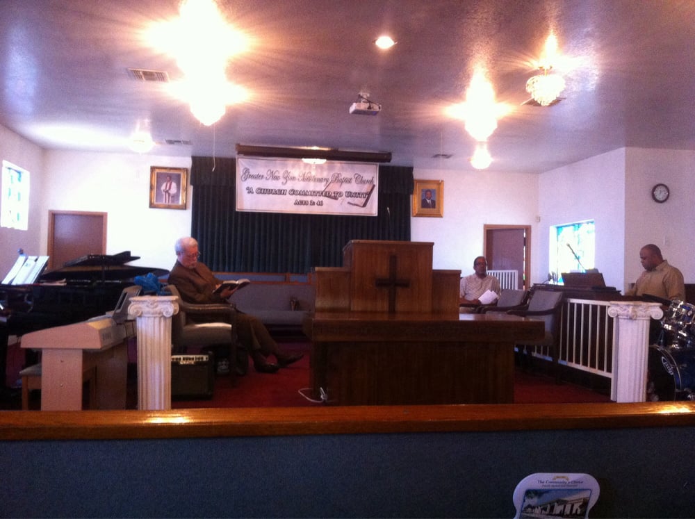 GREATER NEW ZION MISSIONARY BAPTIST CHURCH Updated June 2024 501