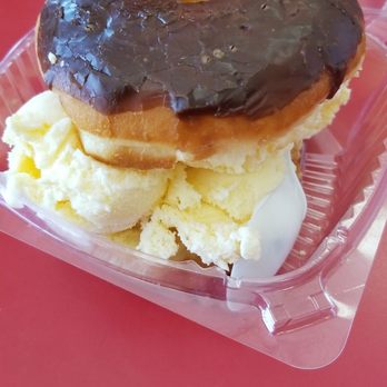Tea Hive - This was one huge homemade ice cream sandwich, and only $3.75. Five scoops of ice cream too! - Bubble Tea Near Me - West Covina, California Tea Hive - This was one huge homemade ice cream sandwich, and only $3.75. Five scoops of ice cream too! - Bubble Tea Near Me - West Covina, California