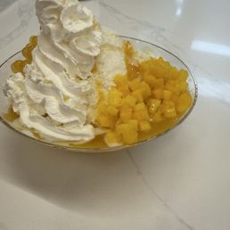 Mango bingsoo!! Mango bingsoo!!