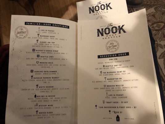 Menu photo 8 The NOOK Seattle, WA Menu photo 8 The NOOK Seattle, WA