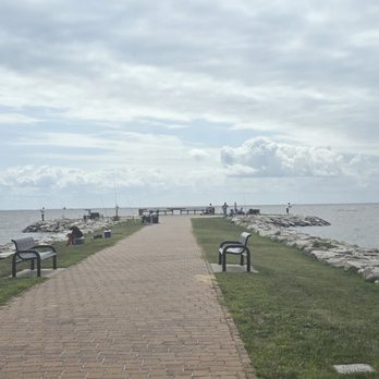 North Point State Park - Brick Road up to the fishing end - Parks Near Me - Edgemere, Maryland