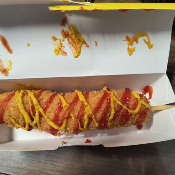 K-Pocha - Standard all beef korean Corndog - Korean Near Me - Wyoming, Michigan K-Pocha - Standard all beef korean Corndog - Korean Near Me - Wyoming, Michigan
