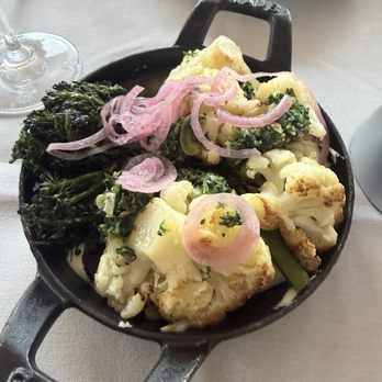 Bludorn - Veggies in a amazing goat cheese butter - New American Near Me - Houston, Texas