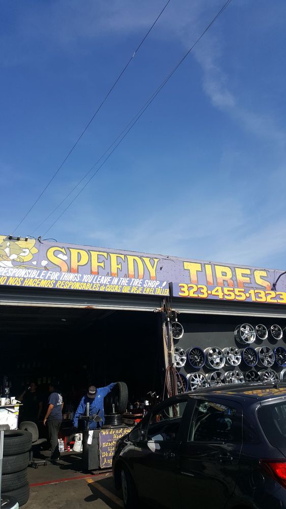 SPEEDY TIRES AND WHEELS 10300 S Western Ave, Los Angeles, California