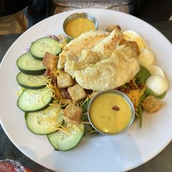 Shooter's Taproom & Kitchen - Cobb Salad with chicken and honey mustard dressing.
