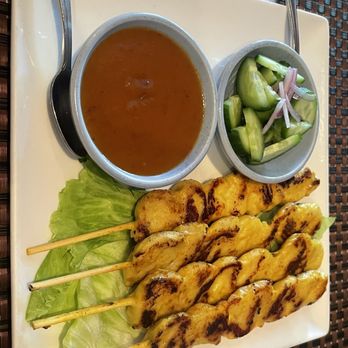 Bai Tong Thai Bistro - Chicken Sate - Thai Near Me - Saratoga, California Bai Tong Thai Bistro - Chicken Sate - Thai Near Me - Saratoga, California