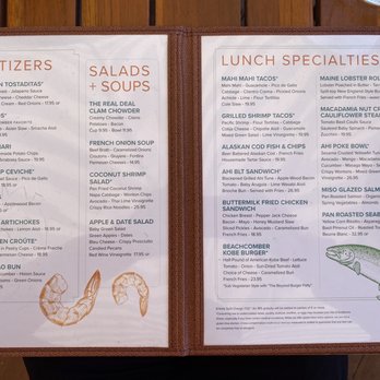 The Beachcomber - Menu - Seafood Near Me - Newport Beach, California The Beachcomber - Menu - Seafood Near Me - Newport Beach, California