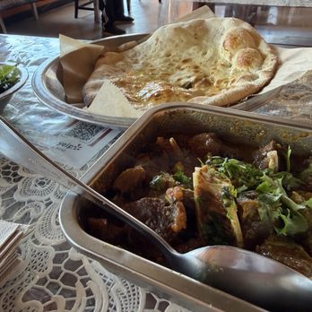 Cloud Naan - Mutton Karahi Combo - Pakistani Near Me - Carson, California