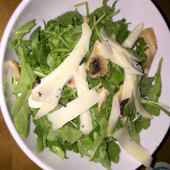 Coppa Osteria - Mushrooms salad.. Arugula, a medley of mushrooms, cheese and truffle.. Yum! This was half an order BTW! Large portions, share! - Italian Near Me - Houston, Texas Coppa Osteria - Mushrooms salad.. Arugula, a medley of mushrooms, cheese and truffle.. Yum! This was half an order BTW! Large portions, share! - Italian Near Me - Houston, Texas