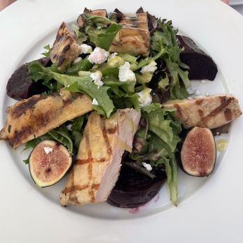 Renato's Palm Beach - Fig, beet, chicken salad - Italian Near Me - Palm Beach, Florida Renato's Palm Beach - Fig, beet, chicken salad - Italian Near Me - Palm Beach, Florida