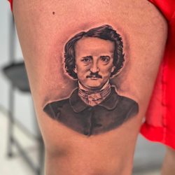 Reinkarnate Tattoo - Edgar Allan Poe