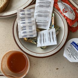 Sanitary condiments!! Sanitary condiments!!