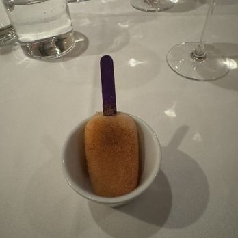 Mooncusser - Cantaloupe Popsicle Palette Cleanser - Seafood Near Me - Boston, Massachusetts Mooncusser - Cantaloupe Popsicle Palette Cleanser - Seafood Near Me - Boston, Massachusetts