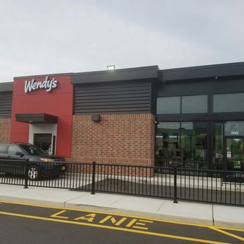Wendy's - a car parked in front of a restaurant - Fast Food Near Me - Cranbury, New Jersey