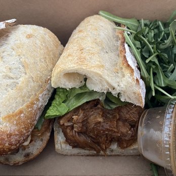 Simple Loaf Bakehouse - BBQ Pulled Pork Sandwich - Breakfast & Brunch Near Me - Brooklyn, New York Simple Loaf Bakehouse - BBQ Pulled Pork Sandwich - Breakfast & Brunch Near Me - Brooklyn, New York
