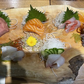 Hana Don - Premium Omakase Sashimi: 12pc premium sashimi platter - Japanese Near Me - Markham, Ontario Hana Don - Premium Omakase Sashimi: 12pc premium sashimi platter - Japanese Near Me - Markham, Ontario