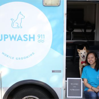 Simply Joy Studio - Welcome to Pupwash911! We are excited to serve you and your pups! - Graphic Design Near Me