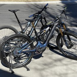 His and hers ebikes.