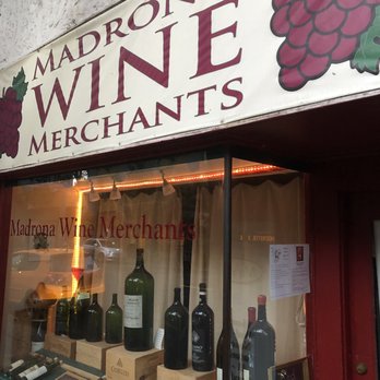 Madrona Wine Merchants - a display of wine bottles - Beer, Wine & Spirits Near Me - Seattle, Washington Madrona Wine Merchants - a display of wine bottles - Beer, Wine & Spirits Near Me - Seattle, Washington
