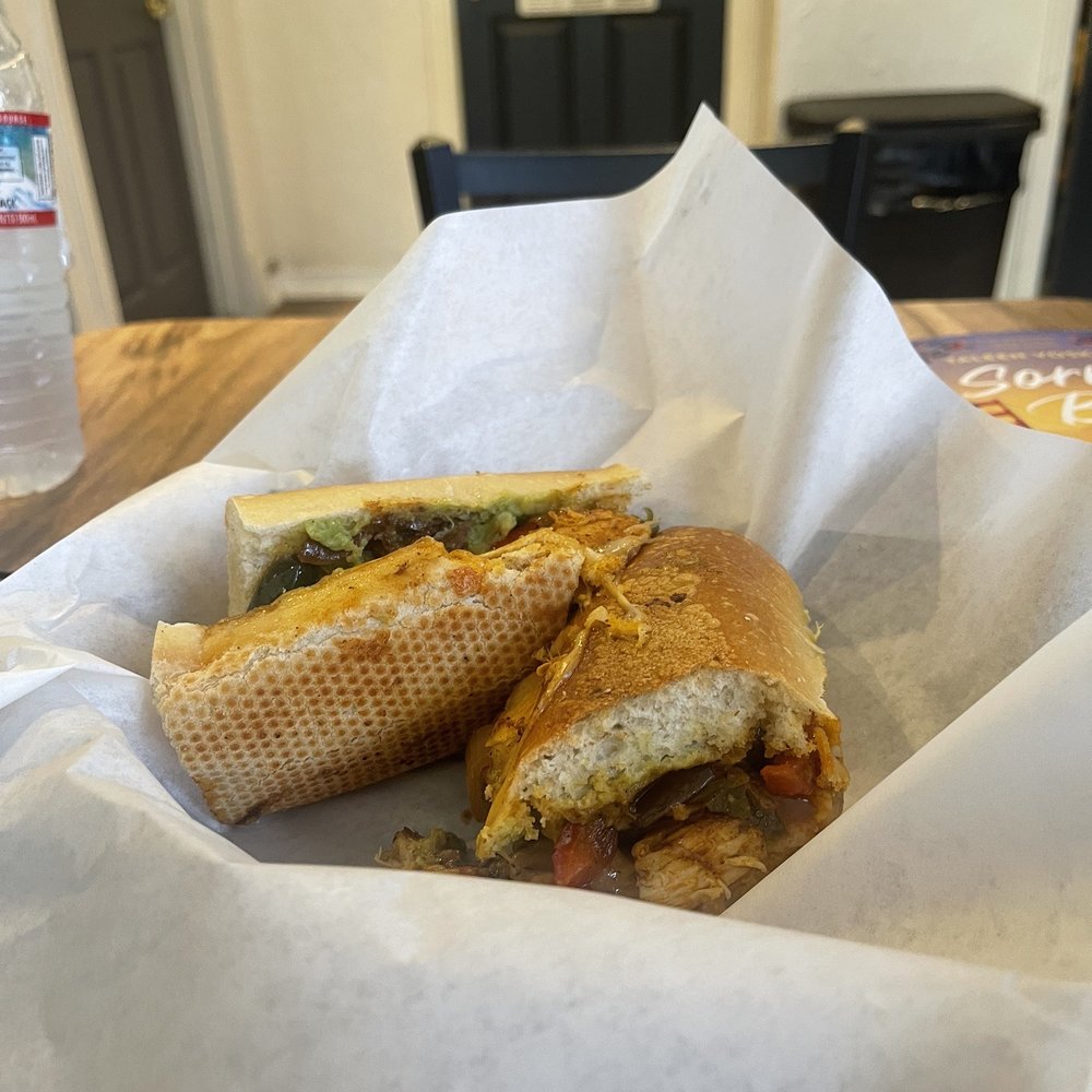 Off The Vine - Peppered chicken sub the pepper Jack for cheddar - Salad Near Me - Hanford, California Off The Vine - Peppered chicken sub the pepper Jack for cheddar - Salad Near Me - Hanford, California