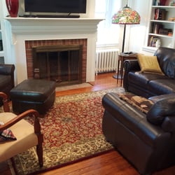Fitzgerald's Hardwood Floors - This floor was repaired and refinished. The floor is heart pine and is over a hundred years old. The floor was stained Red Chestnut.