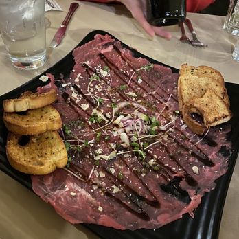 Fried Green Tomatoes - Beef carpaccio - Steakhouses Near Me - Galena, Illinois