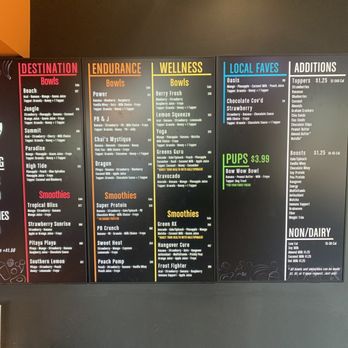 Rush Bowls - Menu - Juice Bars & Smoothies Near Me - Broomfield, Colorado Rush Bowls - Menu - Juice Bars & Smoothies Near Me - Broomfield, Colorado