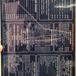 Jay's Downtowner Restaurant - Menu