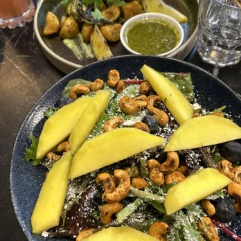Mezcalero - Mango tamarind salad and octopus (back) - Cocktail Bars Near Me - Toronto, Ontario Mezcalero - Mango tamarind salad and octopus (back) - Cocktail Bars Near Me - Toronto, Ontario