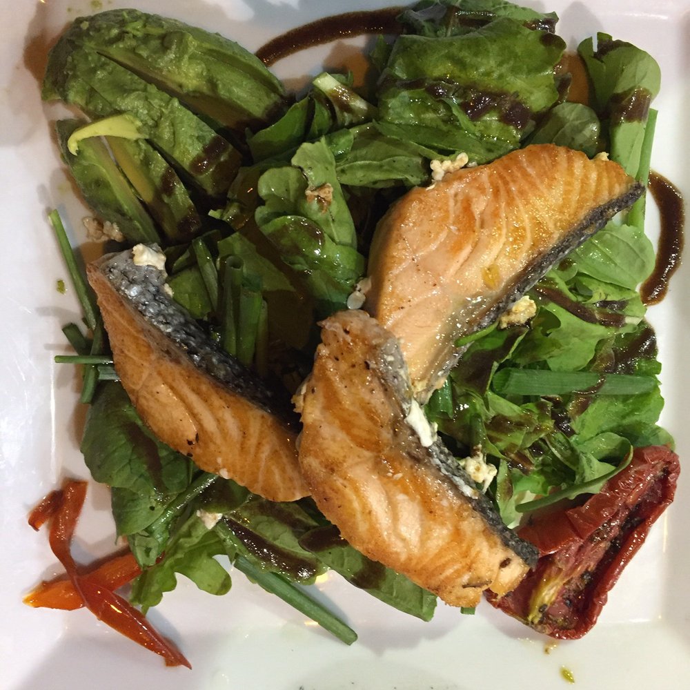Terruño Gourmet - This salmon and avocado salad was so refreshing after a hot day in Cafayate. - Latin American Near Me - Cafayate, A Terruño Gourmet - This salmon and avocado salad was so refreshing after a hot day in Cafayate. - Latin American Near Me - Cafayate, A