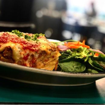 Rigatti's Cafe - Beef Lazaña - Italian Near Me - Miami, Florida