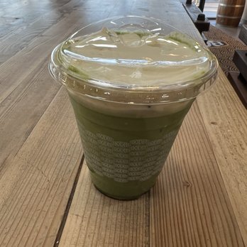 Bodhi Leaf Coffee Traders - Lemon berry matcha latte - Coffee & Tea Near Me - Orange, California