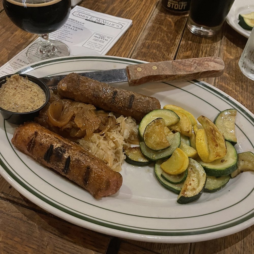 McNellie's - Vegan Beyond Meat Brats. So good! - Pubs Near Me - Tulsa, Oklahoma