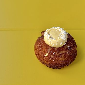 Tano - mango sago cream puff (11/2025) - Bakeries Near Me - San Francisco, California
