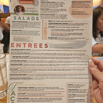 Frontera Cocina - Menu - Mexican Near Me - Lake Buena Vista, Florida