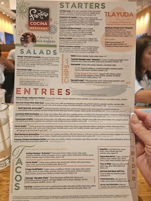 Menu photo 1 Frontera Cocina Lake Buena Vista, FL